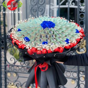 Bó hoa bằng tiền 500k (Trắng tinh khôi)