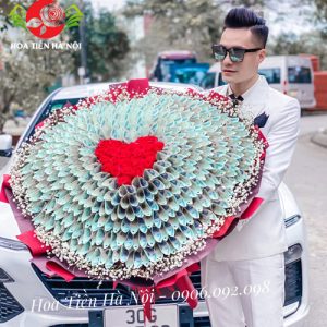 Bó hoa tiền 500k VIP (Đẳng cấp doanh nhân)