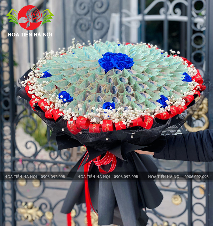 bó hoa tiền 50 triệu sang chảnh