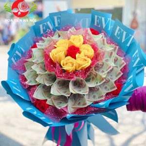 Bó hoa tiền 10k (Ngọc lưu ly)