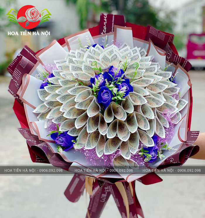 bó hoa tiền 1k đẹp