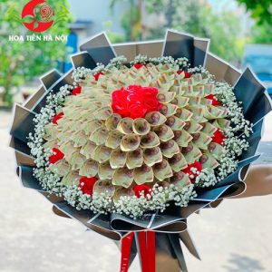 Bó hoa tiền 100 tờ 10k (Chân tình)