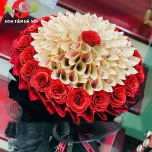 Bó hoa tiền 200k (Mộng uyên ương)