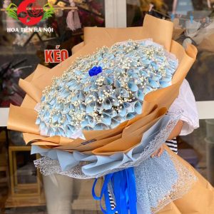 Bó hoa tiền 20k đẹp nhẹ nhàng
