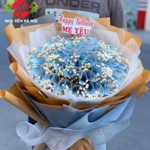 Bó hoa tiền 20k tặng mẹ