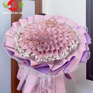 Bó hoa bằng tiền 50 mừng sinh nhật