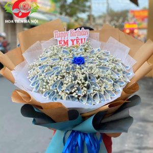 Bó hoa tiền 5k thương em