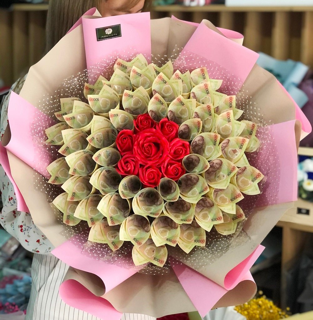 Hoa tiền 10.000 VNĐ