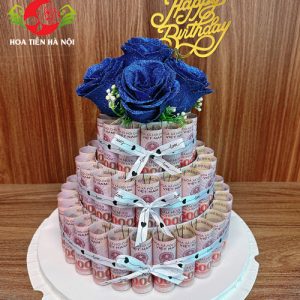 Bánh sinh nhật bằng tiền 50k mãi mãi 1 tình yêu