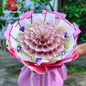 Bó hoa tiền 50k bạch nguyệt quang