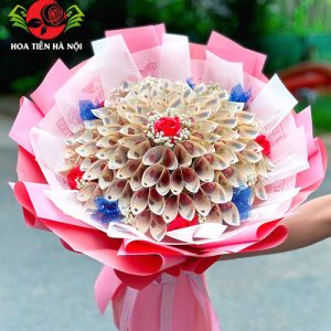 Bó hoa tiền 200k hẹn ước