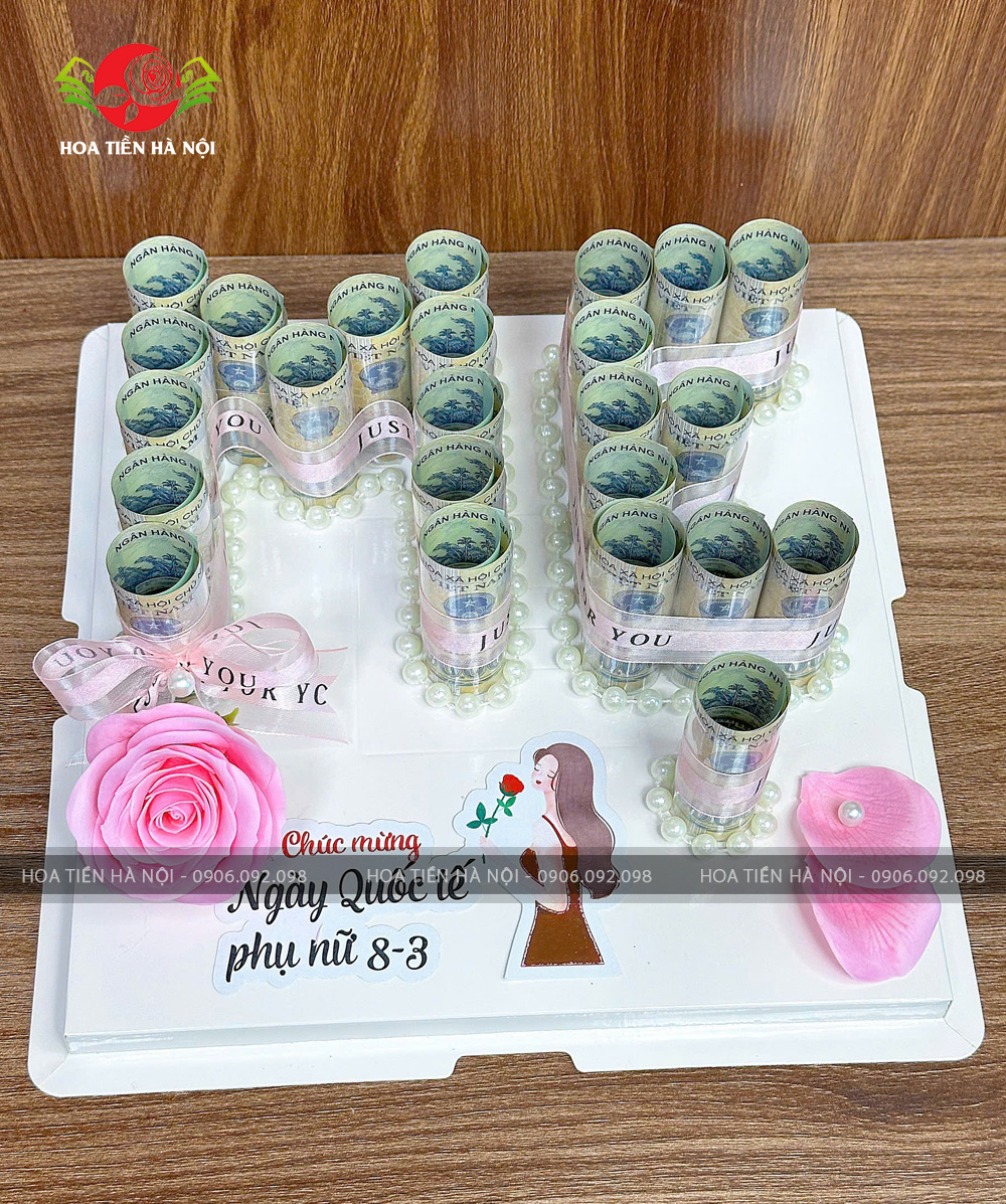 Khuôn bánh đút tiền quà tặng chữ MẸ