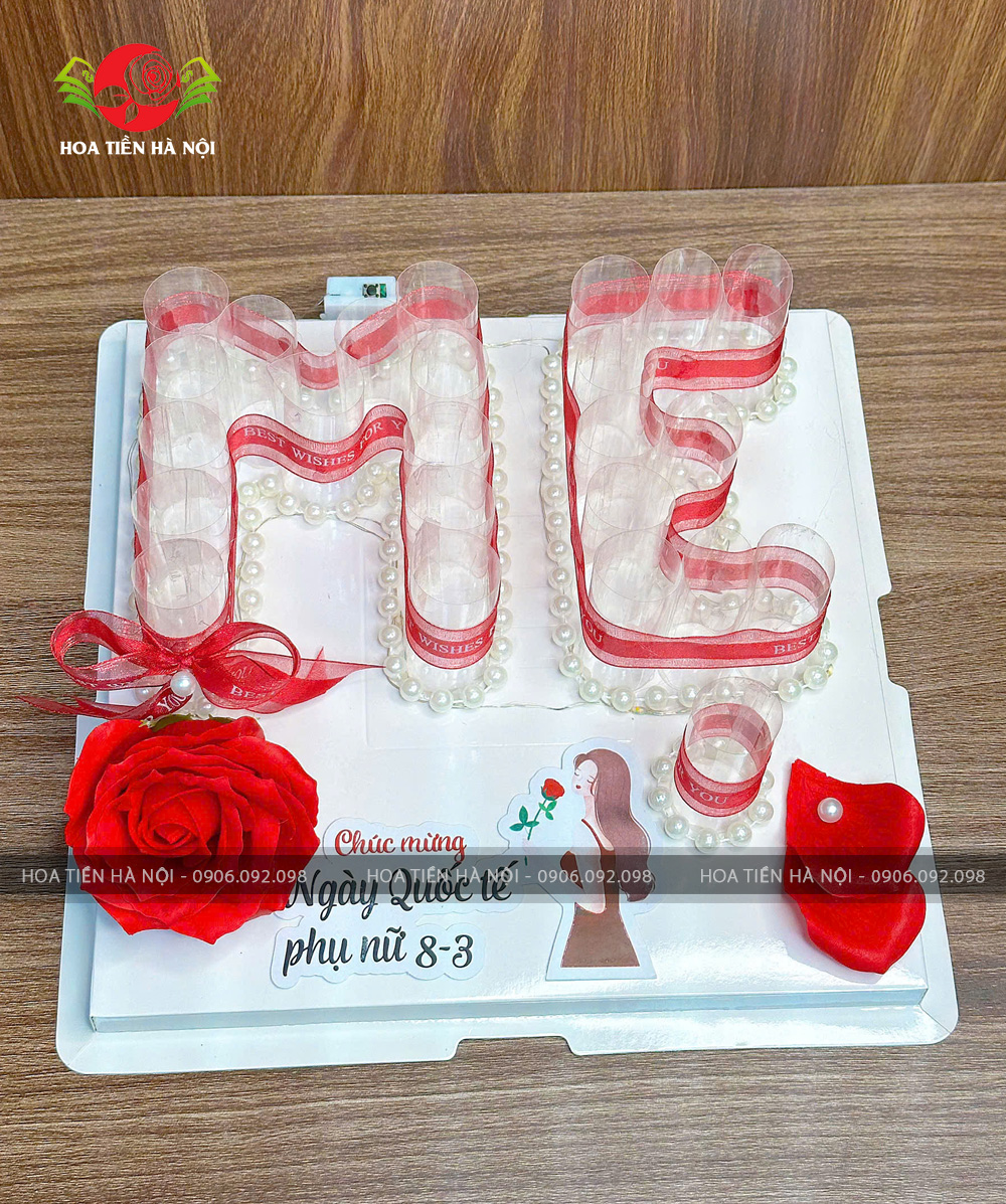 Khuôn bánh đút tiền quà tặng chữ MẸ