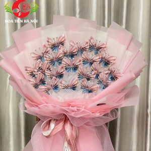 Bó hoa bướm 50x20k tone hồng