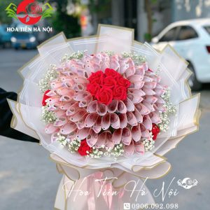 Bó hoa tiền 50k thanh tuyết