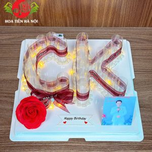 Khuôn bánh đút tiền chữ CK