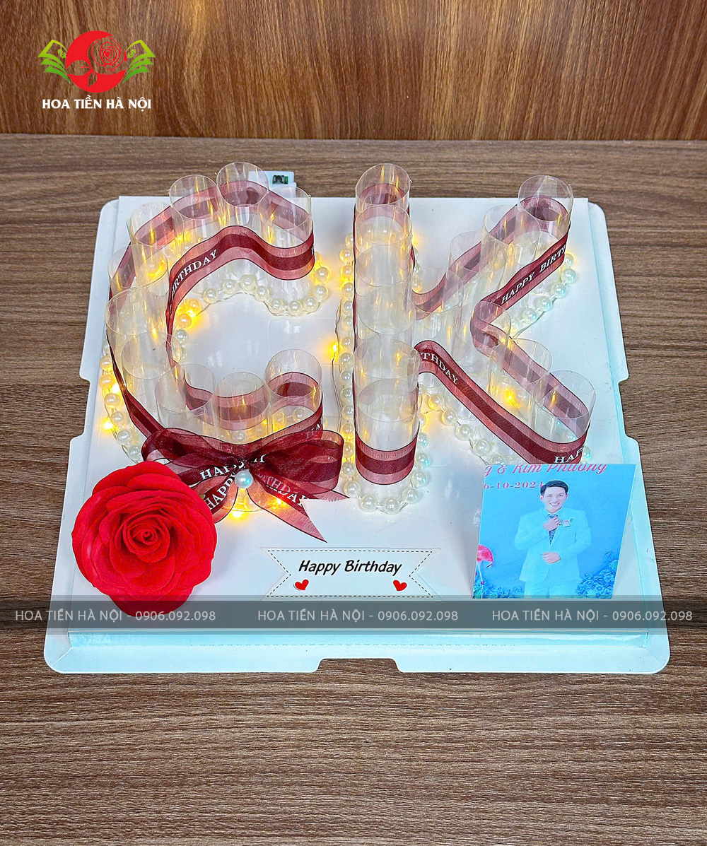 Khuôn bánh đút tiền chữ CK
