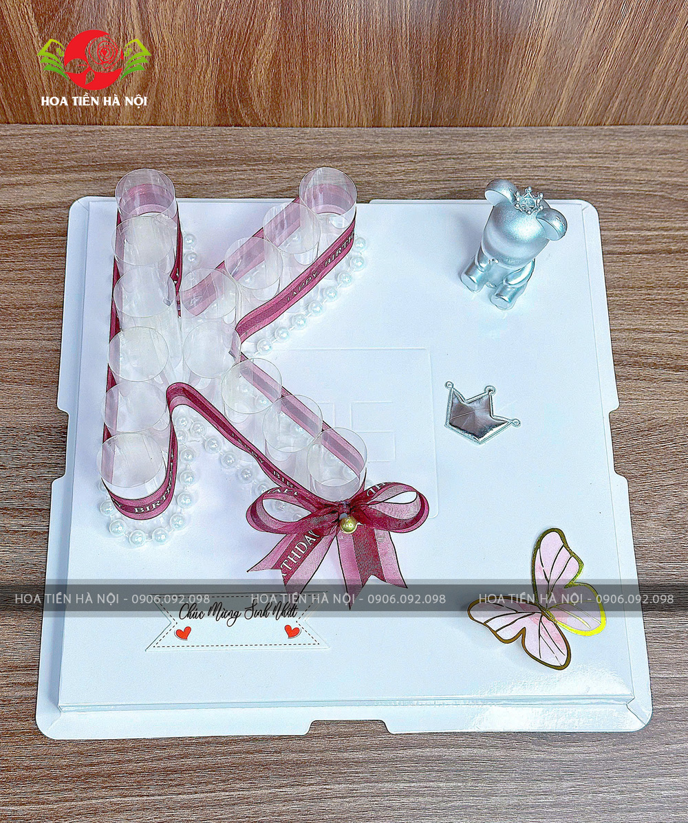 khuôn bánh sinh nhật chữ k