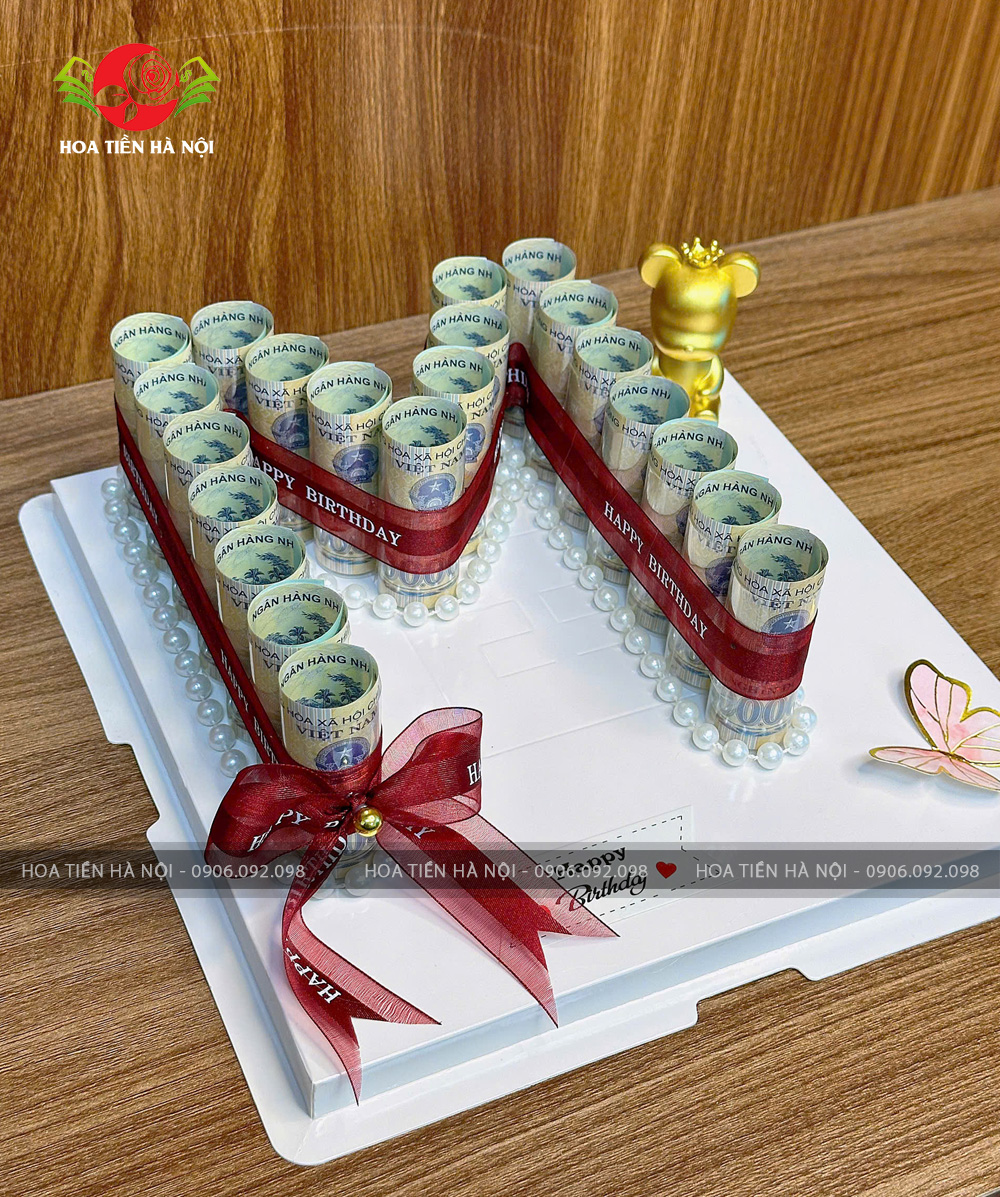 khuôn bánh sinh nhật chữ M