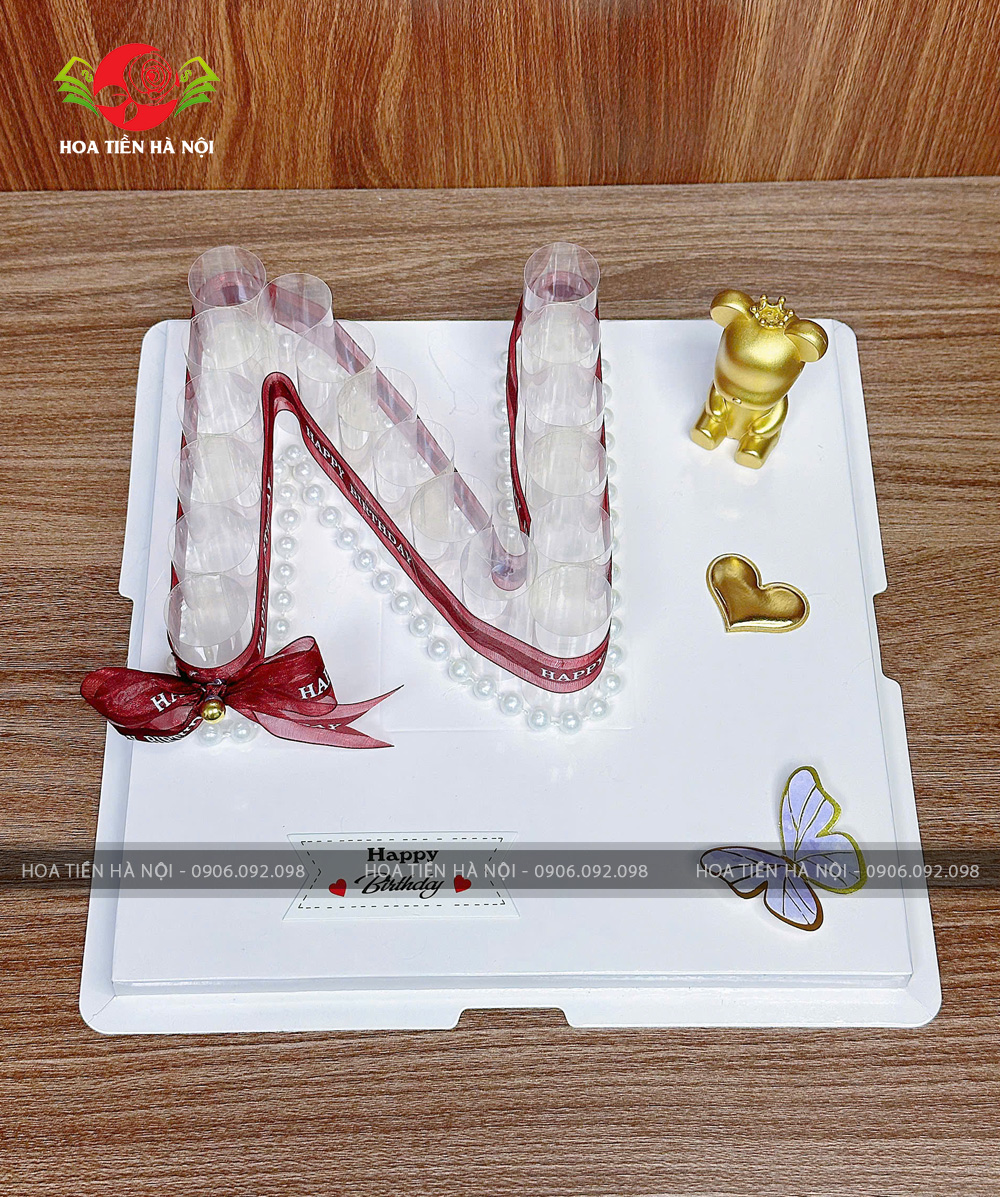 khuôn bánh sinh nhật chữ N