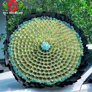 Bó hoa tiền 100k 300 tờ tiền siêu to khổng lồ