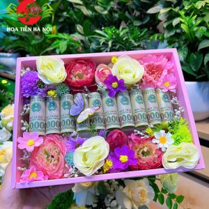 Hộp quà tặng 10 tờ tiền hoa anh túc