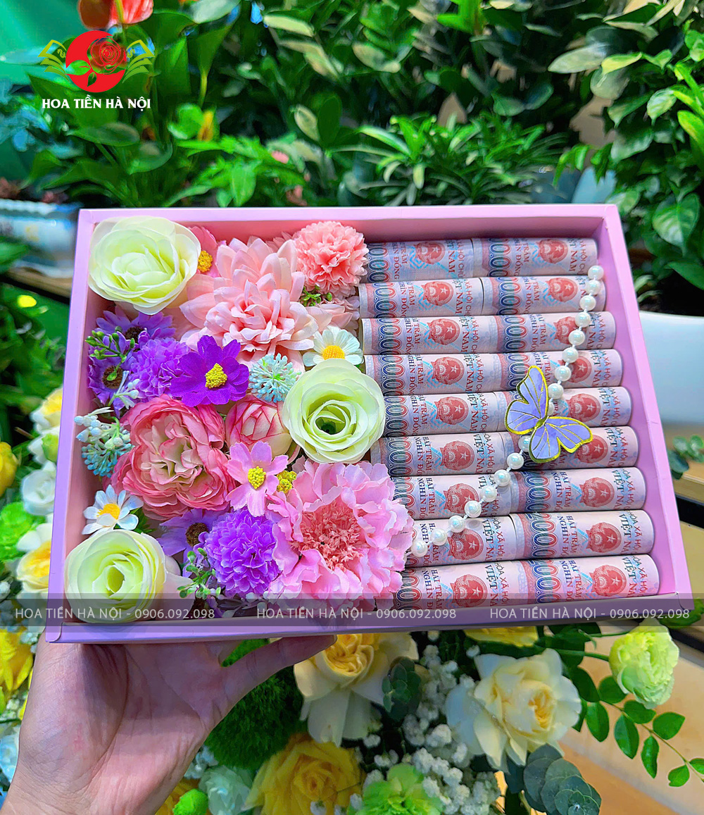 Hộp quà tặng 20 tờ tiền vườn địa đàng