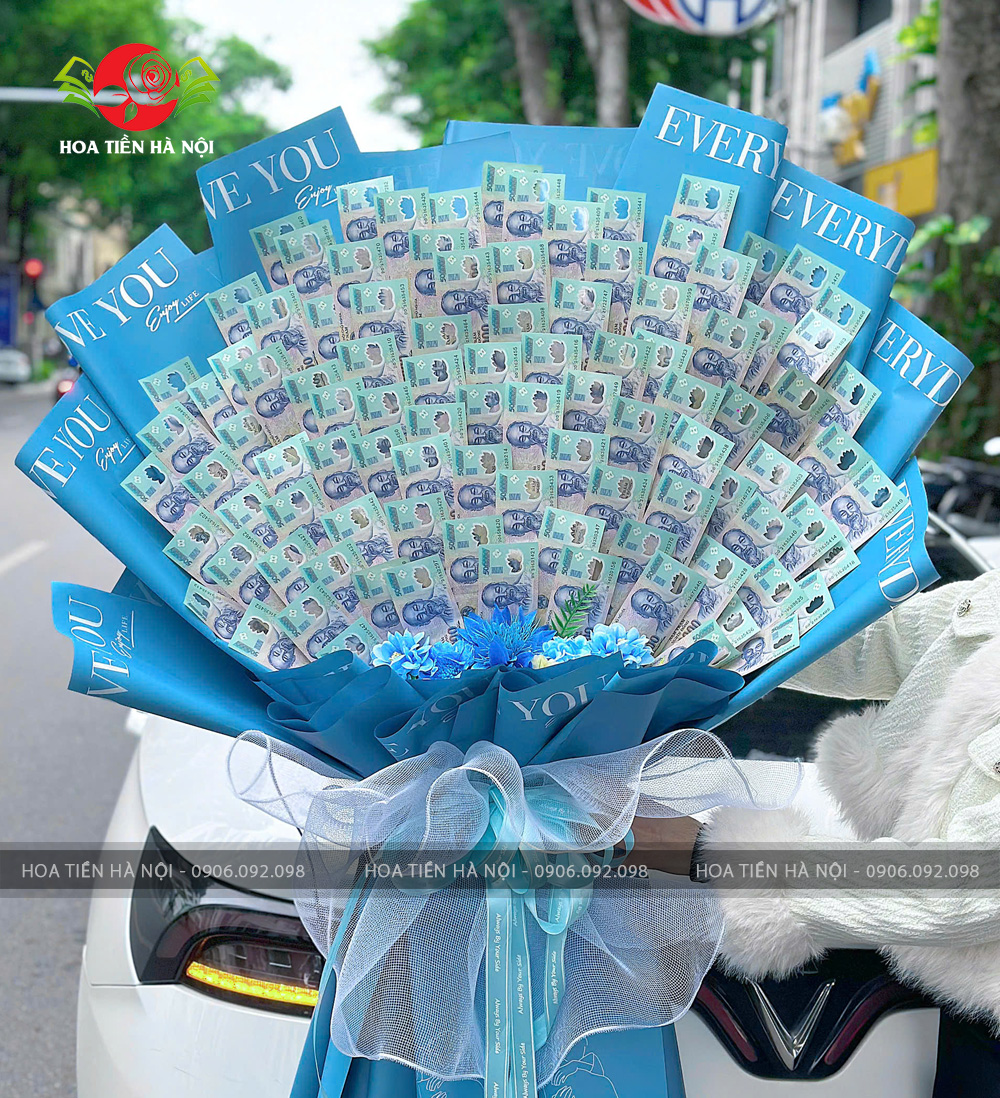 Bó hoa tiền 50 triệu Everyday love you
