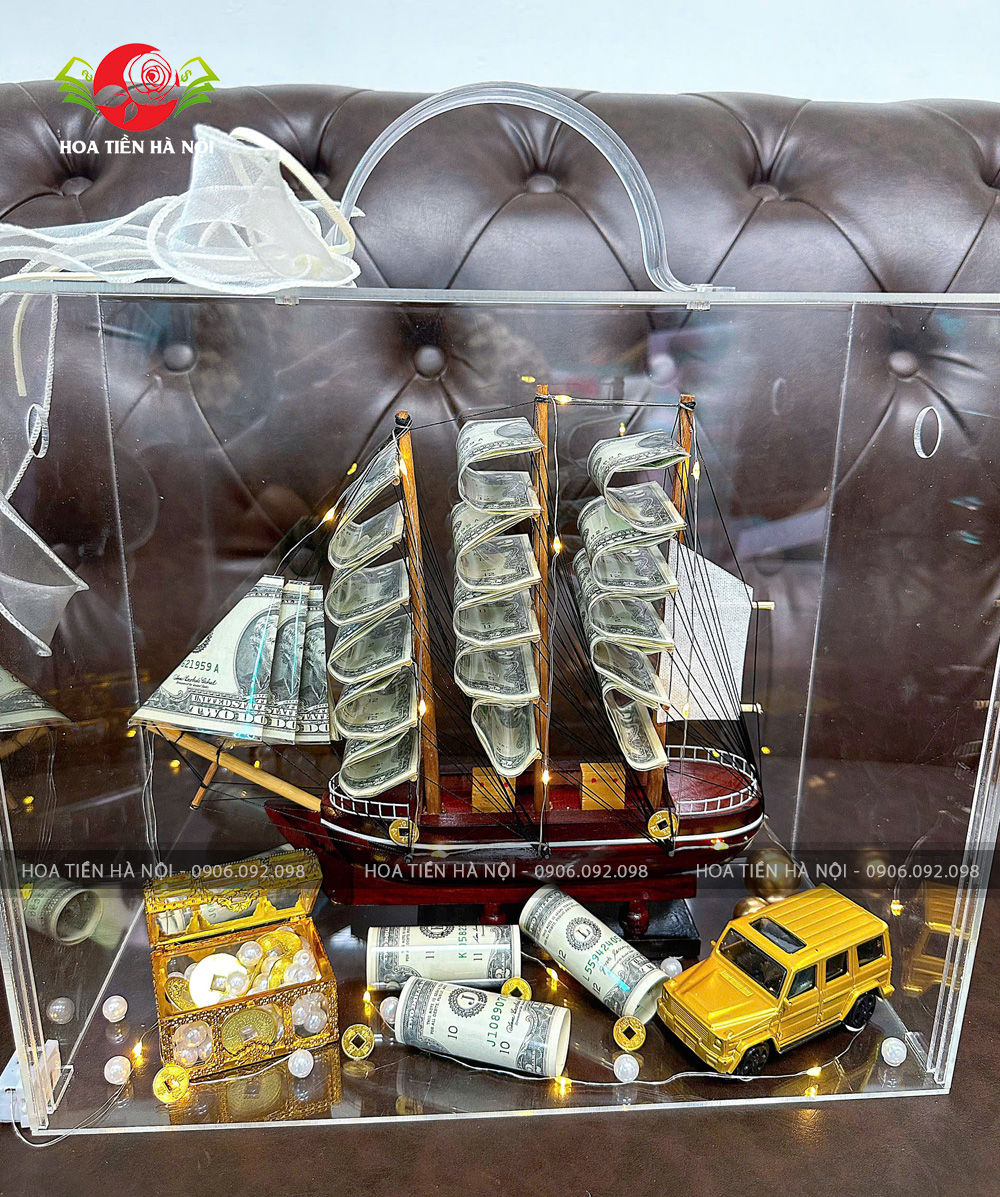 Vali tiền thuận buồm xuôi gió 2$ đô la