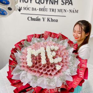 Bó Hoa Tiền 50K Chữ Mẹ – Hoa Tiền Hải Phòng