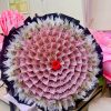 Bó Hoa tiền 50 tờ 100k tròn xoè